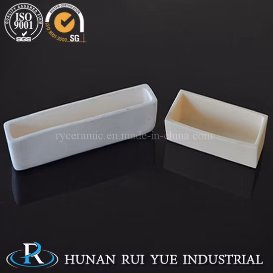 99 Capsula crogiolo ceramico industriale in ossido di alluminio Al2O3 per la fusione dell'iridio