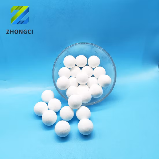 Imballaggio a torre, supporto catalizzatore, 3 mm, 6 mm, 8 mm, 10 mm, 13 mm, 16 mm, sfera in ceramica di allumina inerte