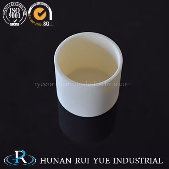 Crogiolo per barche in allumina Sagger in corindone ceramico isolato